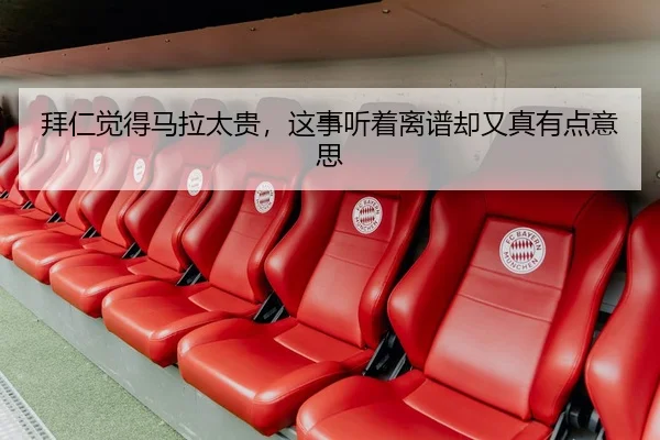 拜仁觉得马拉太贵，这事听着离谱却又真有点意思